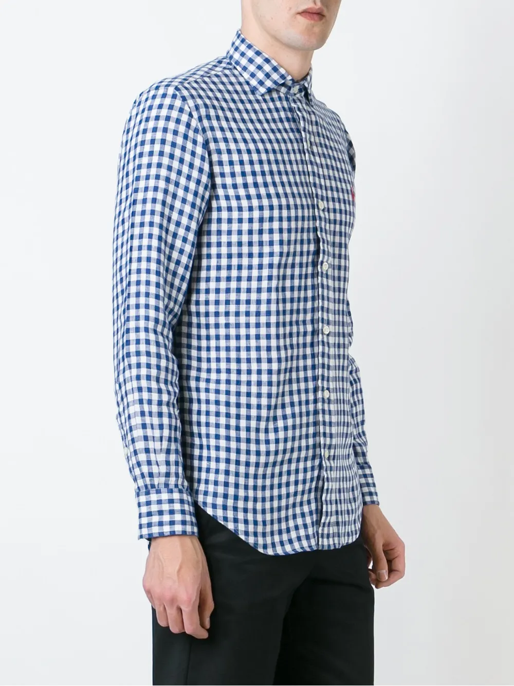 Polo Ralph Lauren checked shirt Blauw