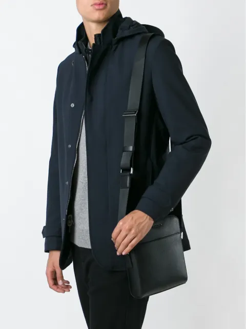 MICHAEL KORS MICHAEL KORS ZIP UP SHOULDER BAG - BLACK