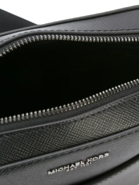 MICHAEL KORS MICHAEL KORS ZIP UP SHOULDER BAG - BLACK