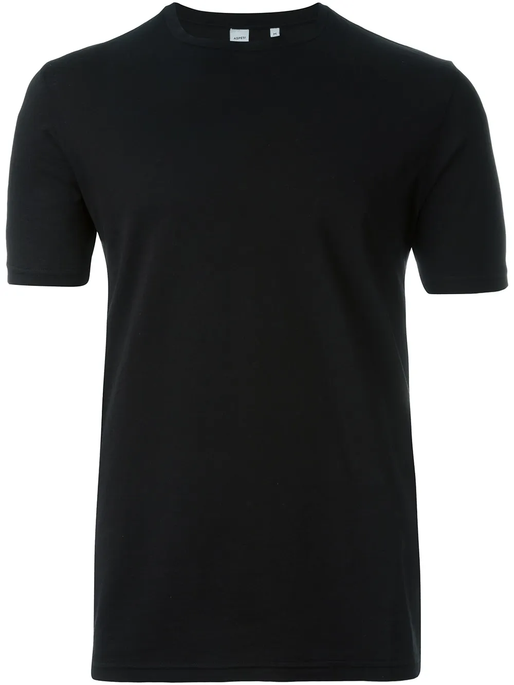 ASPESI slim classic T-shirt | Black | Image 1