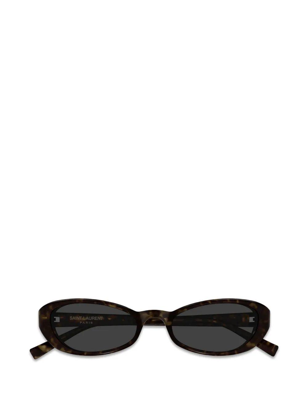Saint Laurent Eyewear Sonnenbrille in Schildpattoptik - Braun