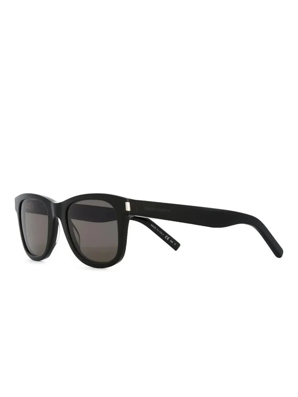 Saint Laurent Eyewear zonnebril met ronde glazen - Zwart