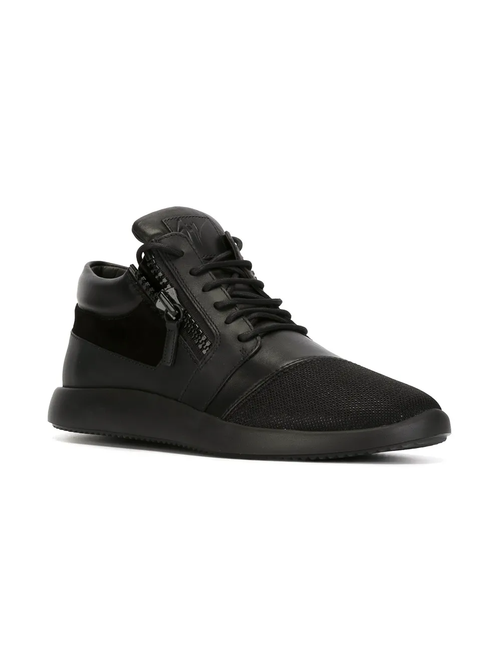 Giuseppe Zanotti 'The Shark' hi-top sneakers Zwart