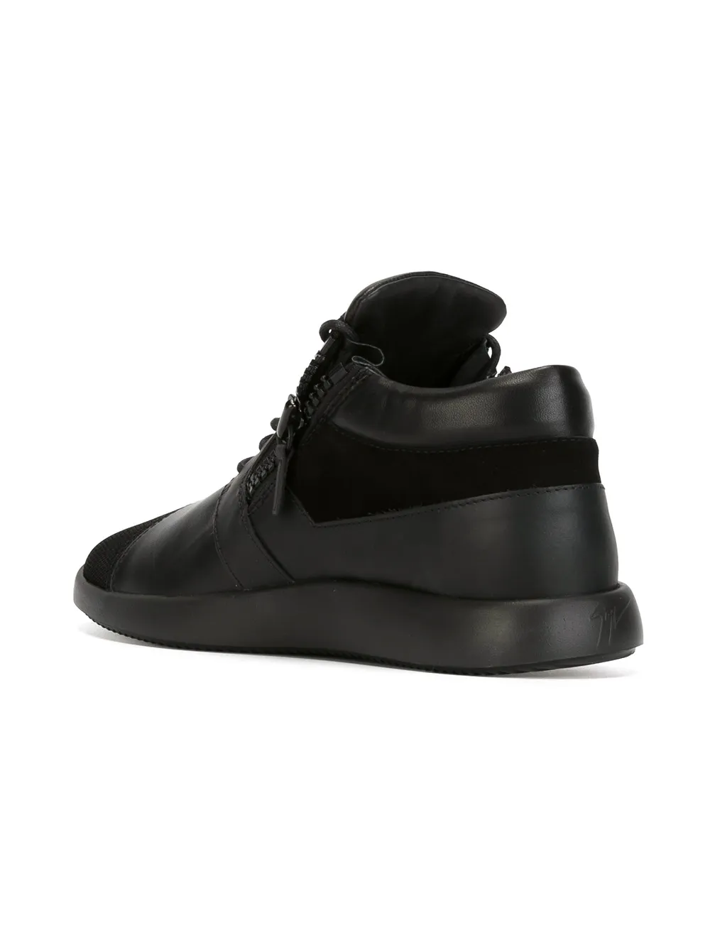 Giuseppe Zanotti 'The Shark' hi-top sneakers Zwart