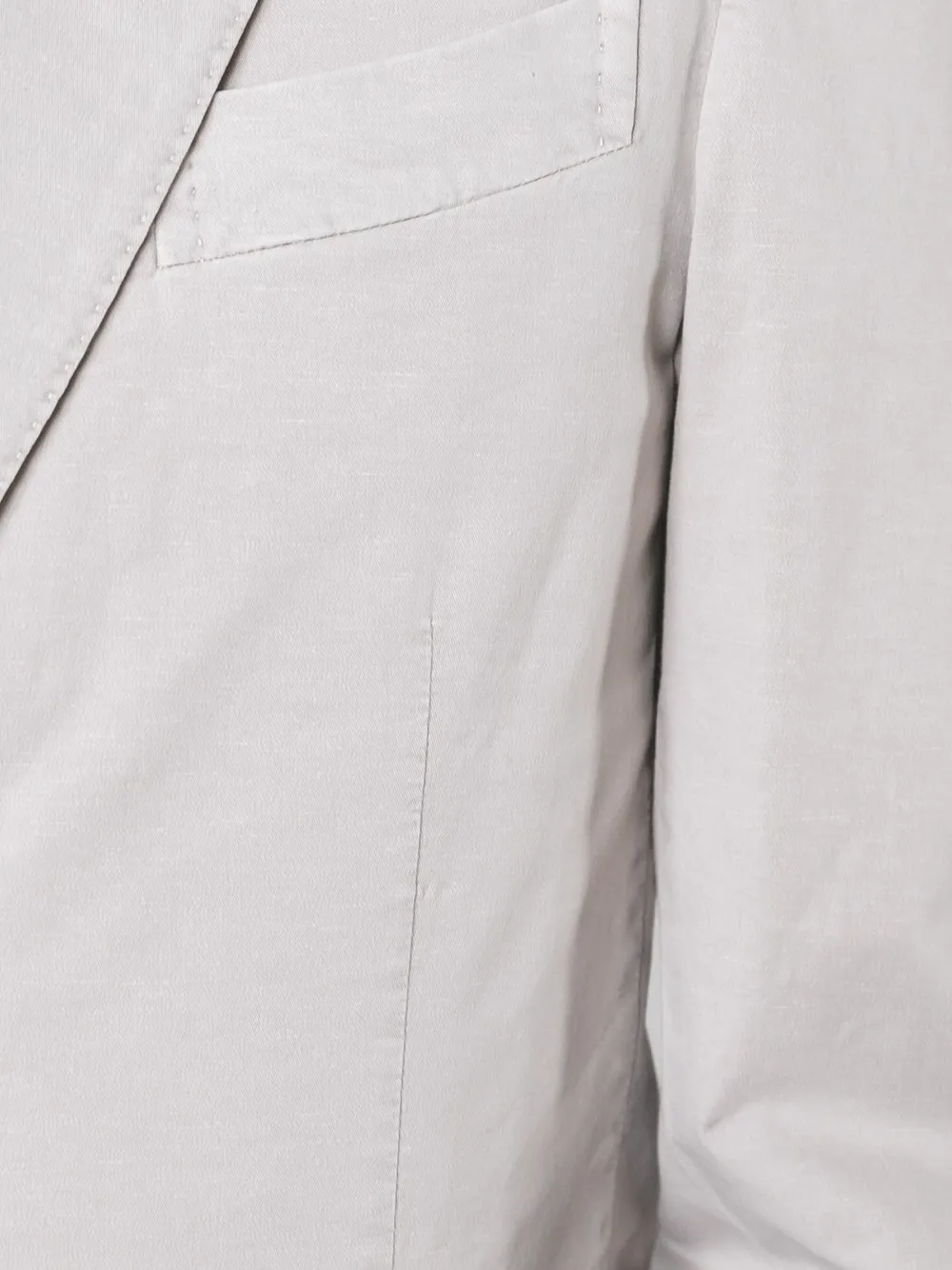 Boglioli single breasted fitted blazer Beige