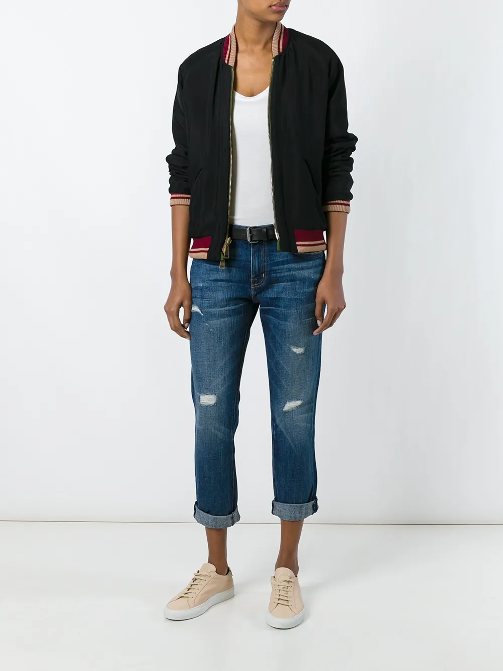 Current Elliott 'the Fling' Jeans In Blue