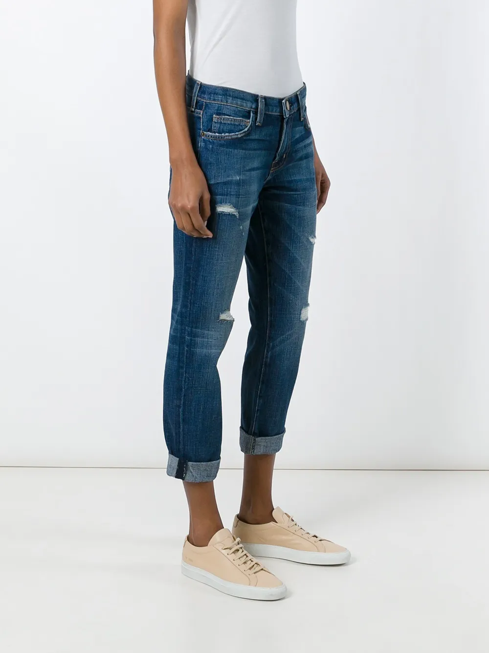 Current Elliott 'the Fling' Jeans In Blue