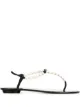Image 1 of René Caovilla embellished thong sandals