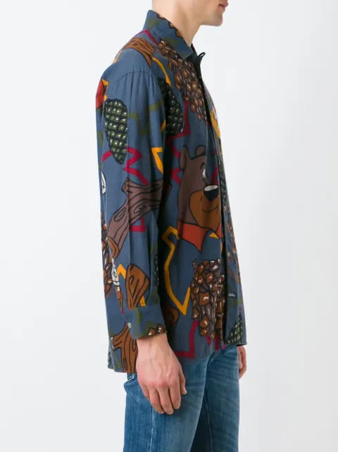 Jc De Castelbajac Vintage Woody Woodpecker Print Shirt - Farfetch