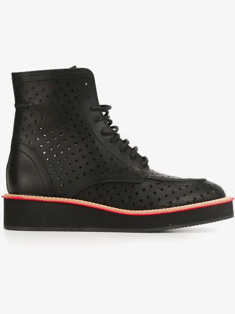 Givenchy perforated ankle boots