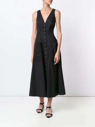 Saloni zoey cut out dress farfetch Immagini saloni