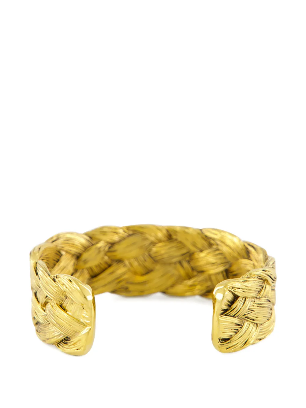  Aurelie Bidermann 18kt Vergoldete 'braided' Armspange 