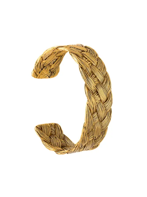 Aurelie Bidermann 'Braided' open bracelet
