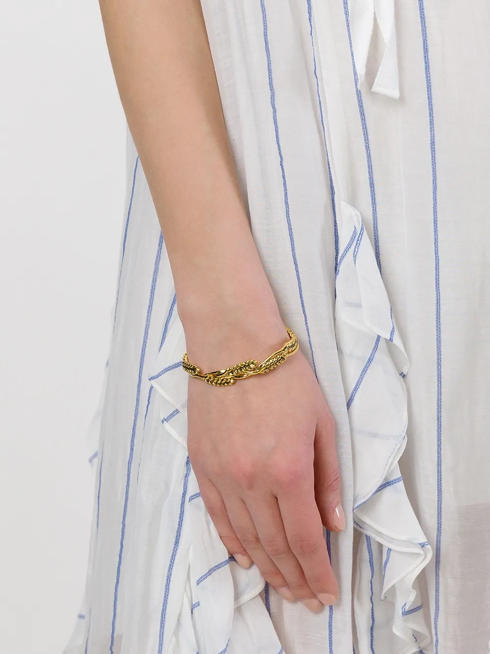 Aurelie Bidermann 'Wheat' open bracelet | Image 2