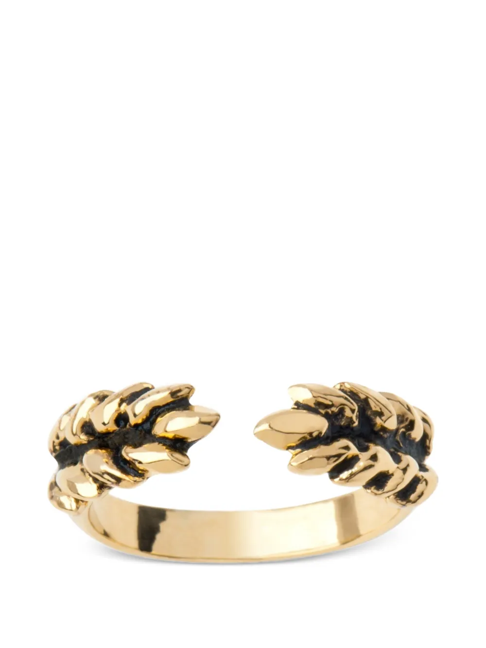 Aurelie Bidermann Toi Et Moi Wheat open ring
