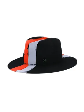 New Maison Michel Cherry Red Henrietta Hat For Women Online New Maison Michel Cherry Red Henrietta Hat For Women Online