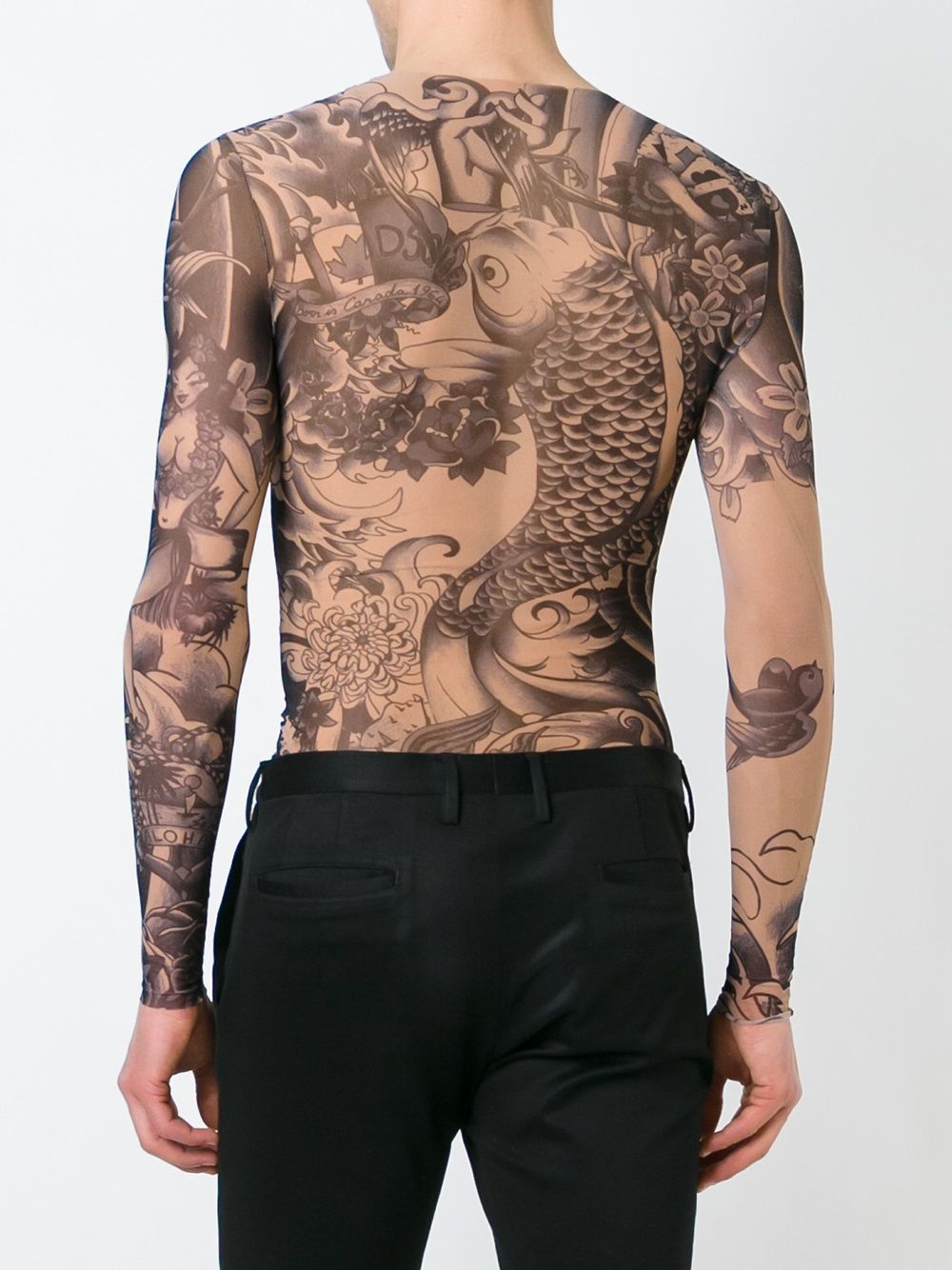 tattoo mesh shirts