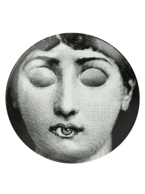 Fornasetti プリント ウォールプレート | ブラック | FARFETCH JP