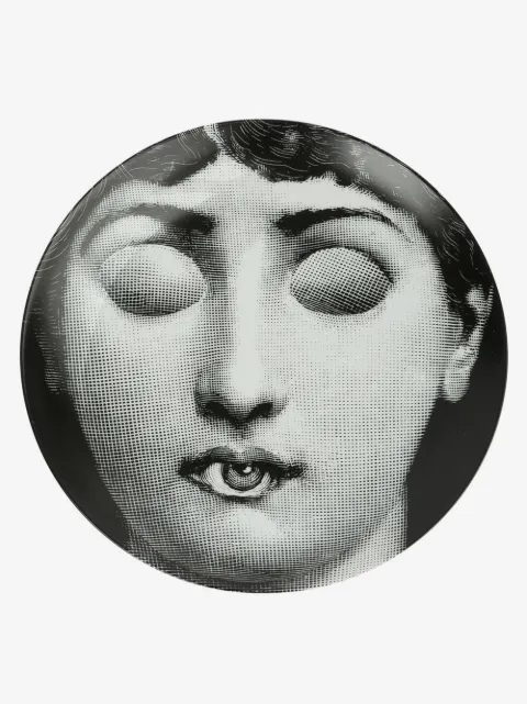 Fornasetti portrait print plate