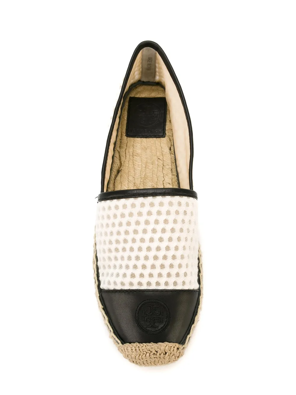TORY BURCH BICOLOUR ESPADRILLES