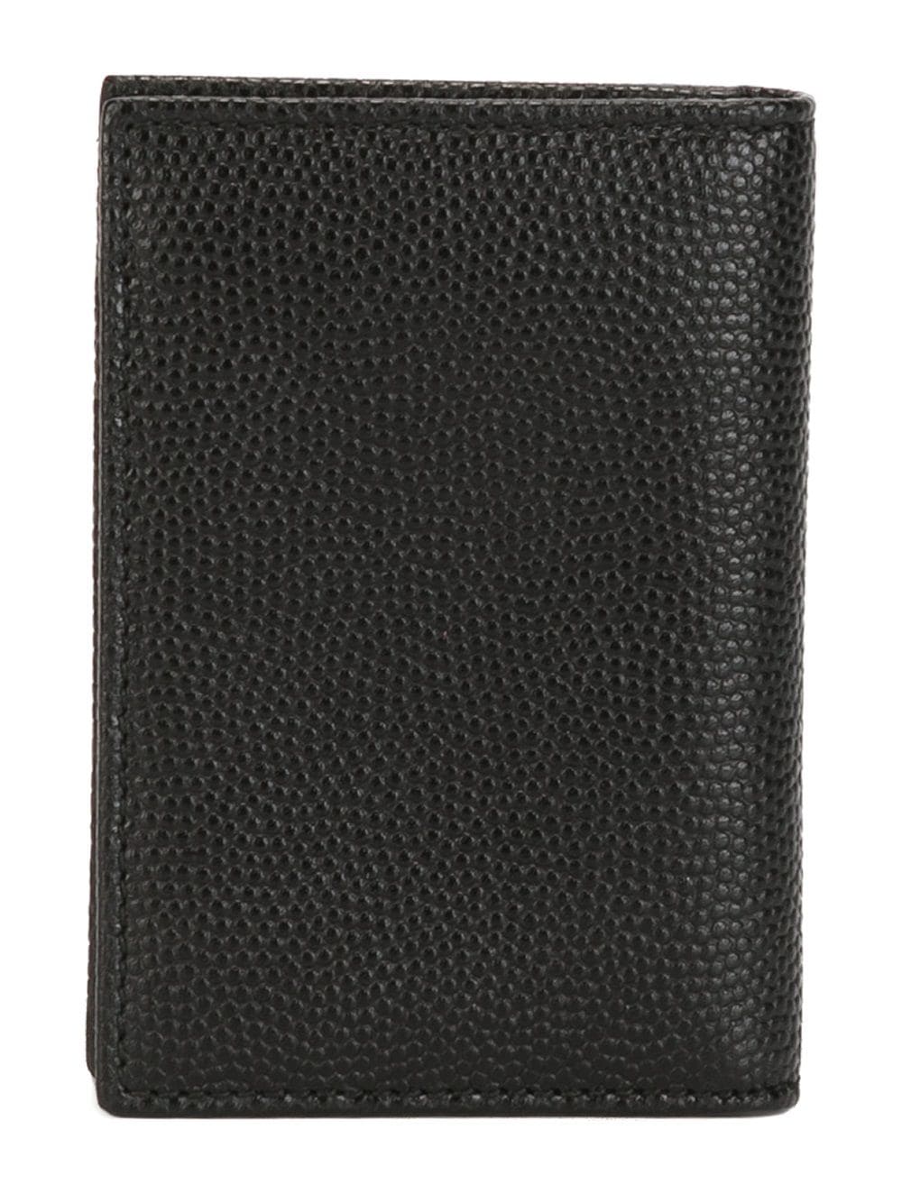 Ferragamo Gancini tall billfold wallet - Zwart