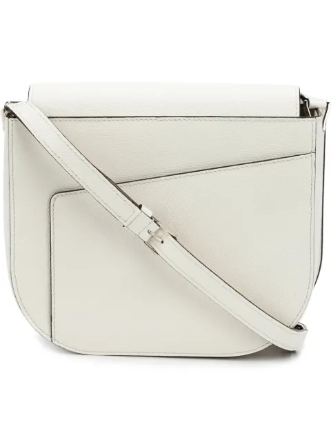 asymmetric front flap bag