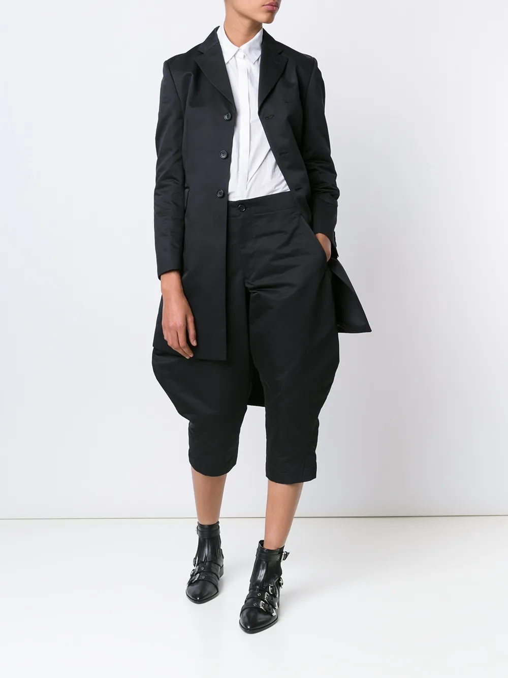  Comme Des Garçons 'jodhpur' Circle Trousers - Black 