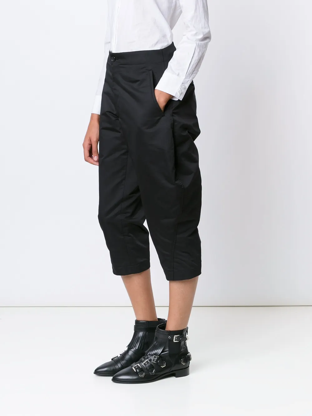  Comme Des Garçons 'jodhpur' Circle Trousers - Black 