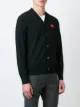 Comme Des Garçons Play heart intarsia cardigan