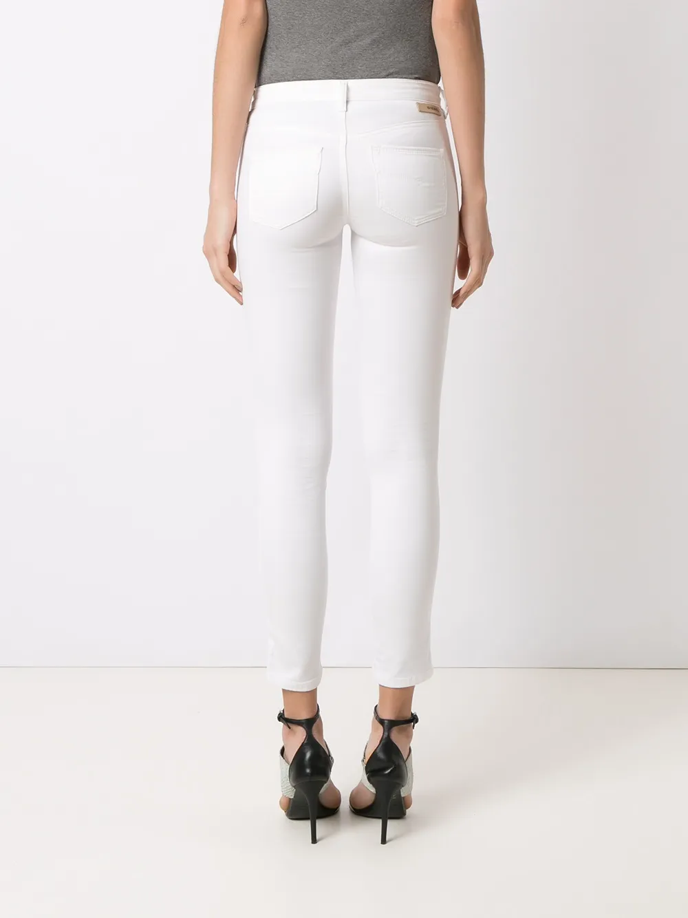 Diesel Doris-Ne skinny jeans Wit