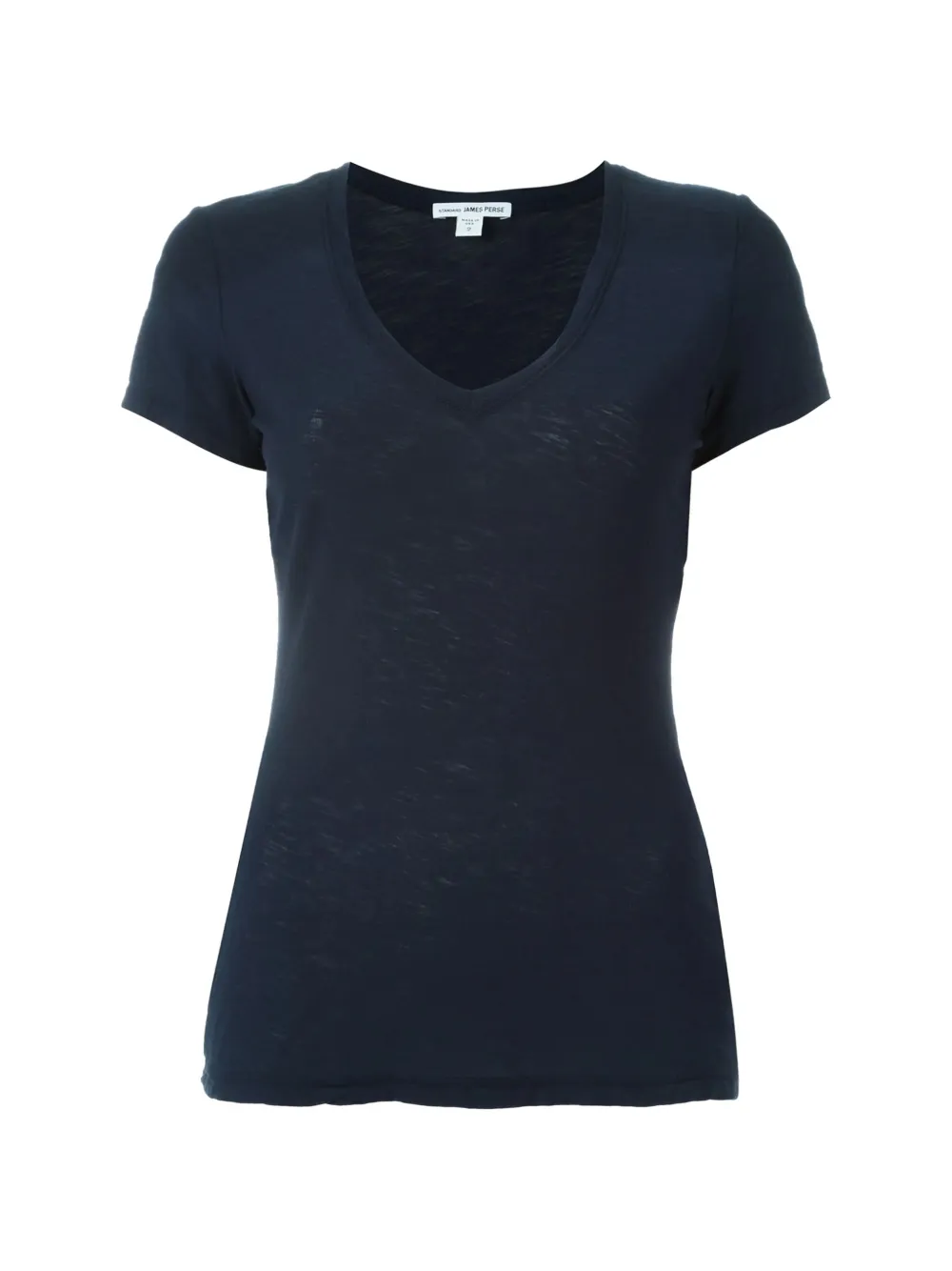 James Perse t-shirt met v-hals Zwart