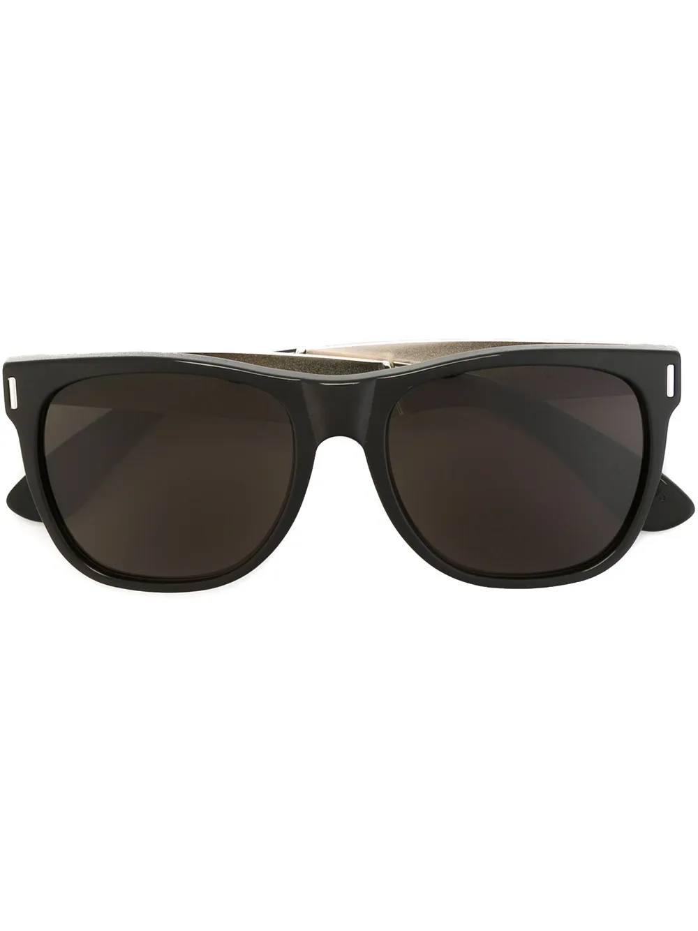 Retrosuperfuture 'Classic Francis Black Silver' sunglasses Zwart