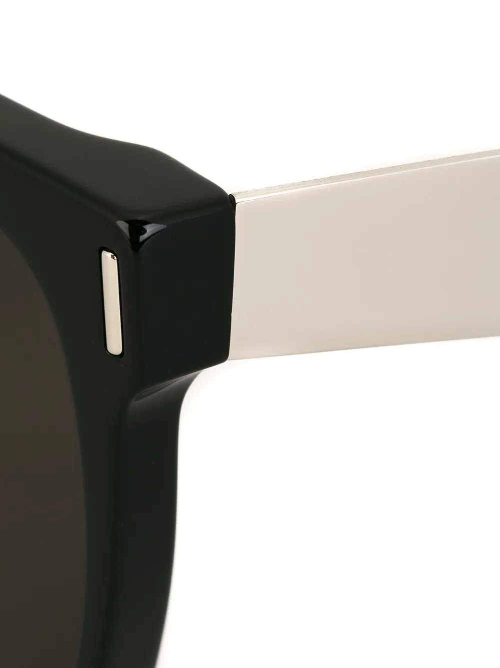Retrosuperfuture 'Classic Francis Black Silver' sunglasses Zwart