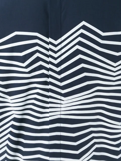 Neil Barrett zig-zag print shirt