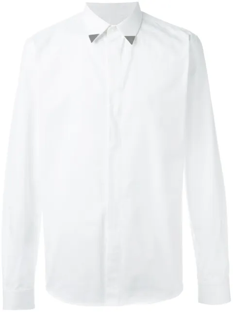 Givenchy contrast tip shirt