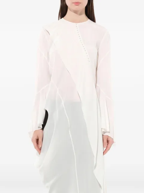 Givenchy draped asymmetric blouse