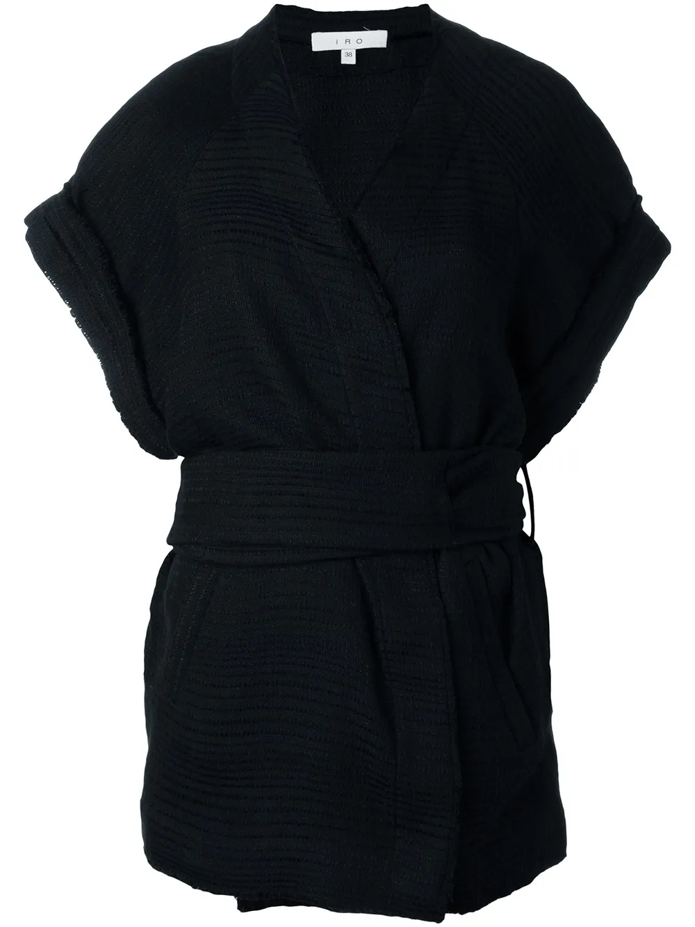 IRO 'Hazela' gilet jacket - Nero