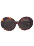 Linda Farrow oversized frame sunglasses - Black