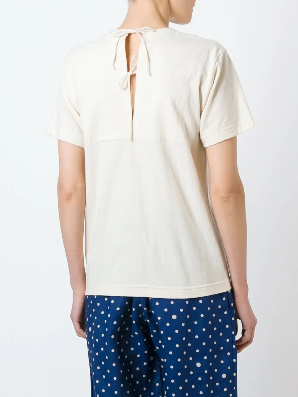 Comme Des Garçons classic T-shirt Beige