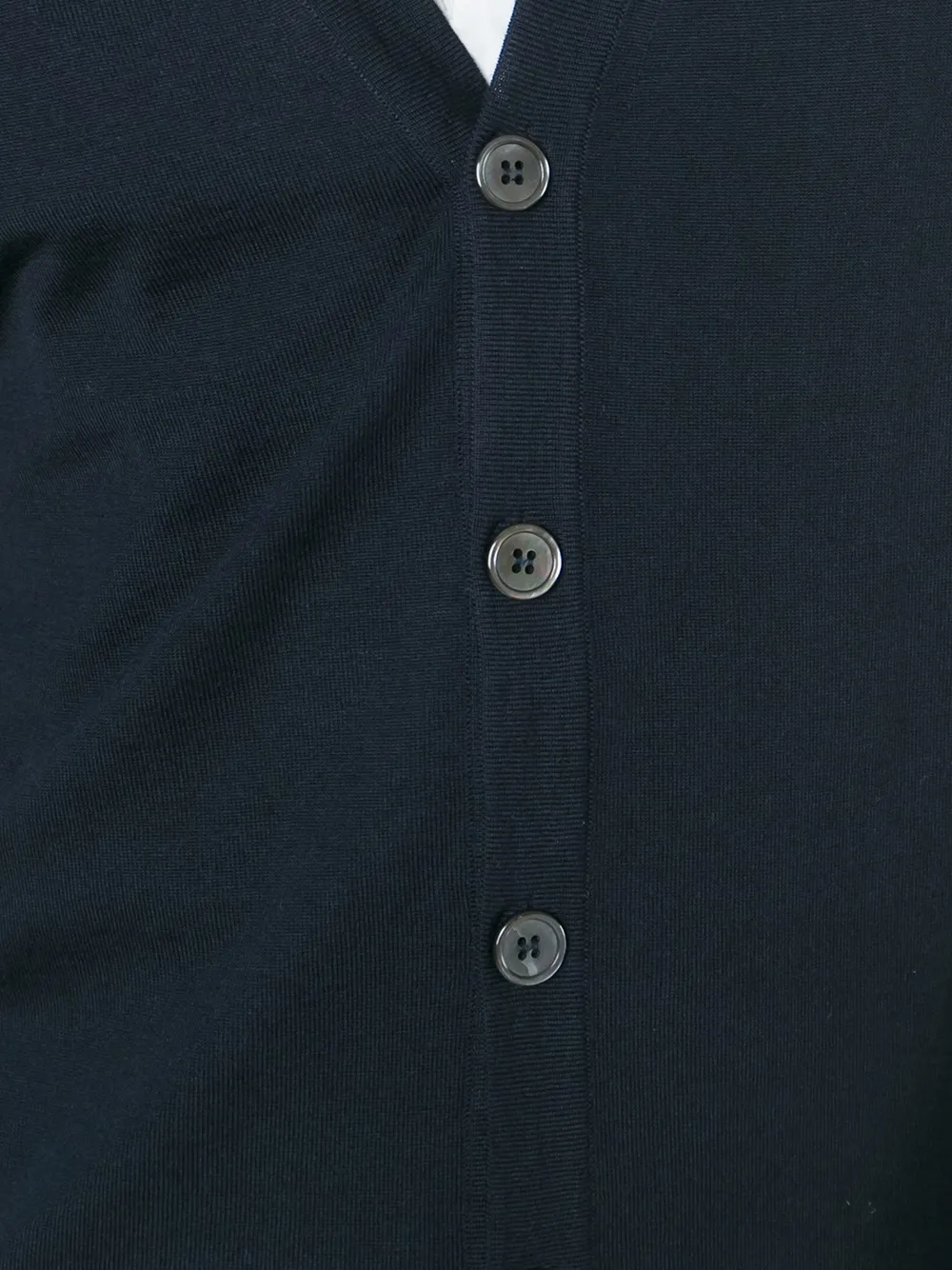 Drumohr v-neck cardigan Blauw
