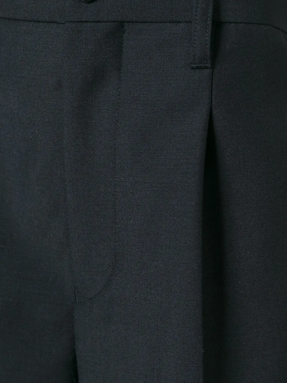 Junya Watanabe Flared jeans met ceintuur Zwart