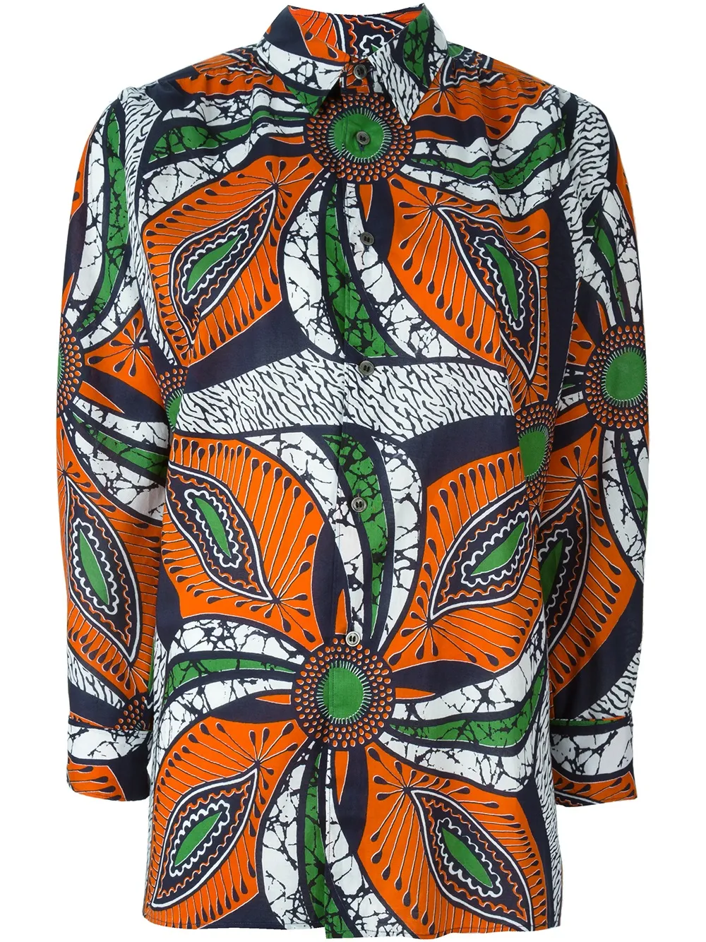 Junya Watanabe printed shirt - Nero