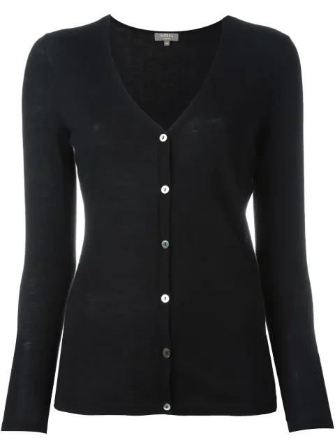 N.Peal cashmere superfine v-neck cardigan