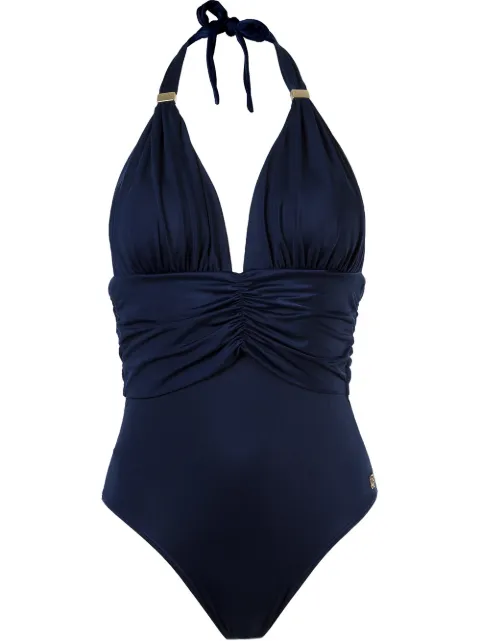 Brigitte traje de baño con cuello profundo en V 