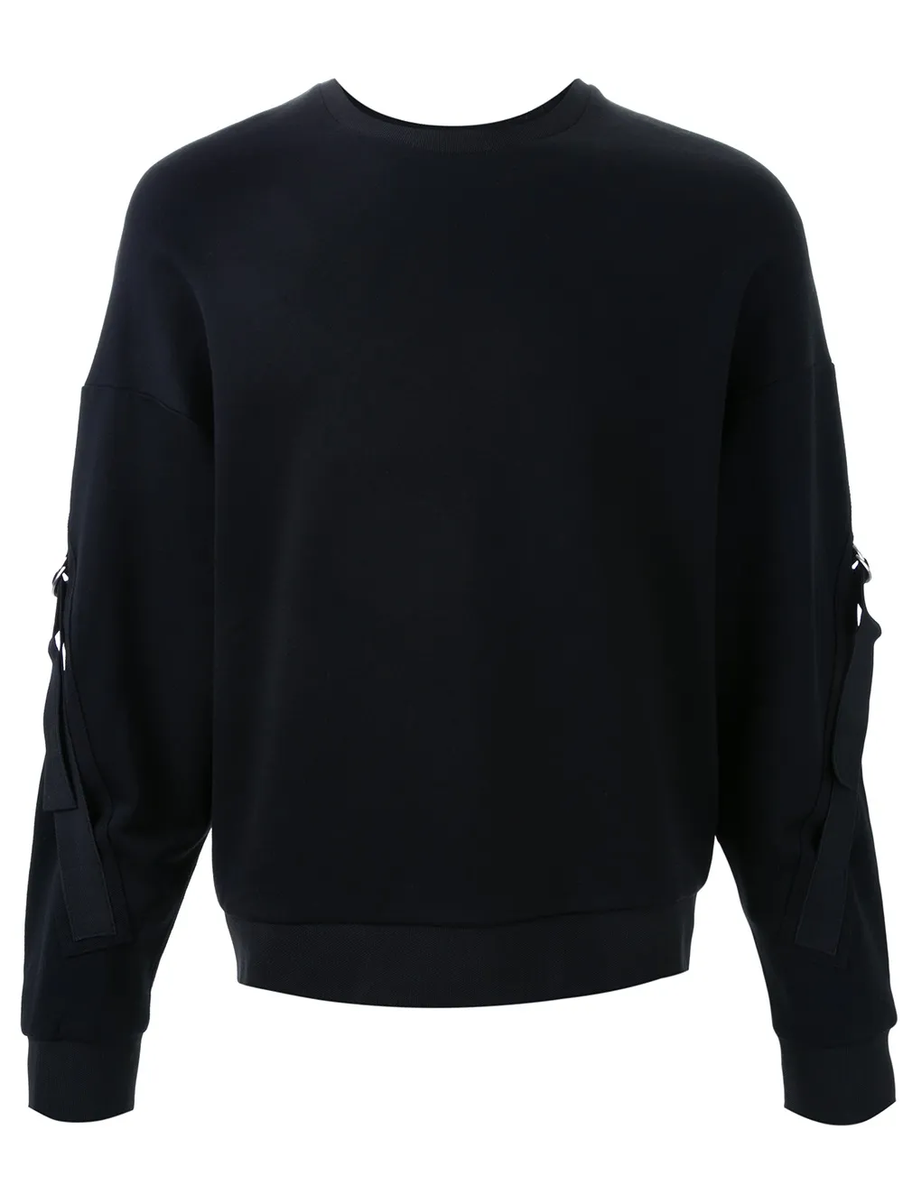Wooyoungmi strap detail sweatshirt - Nero