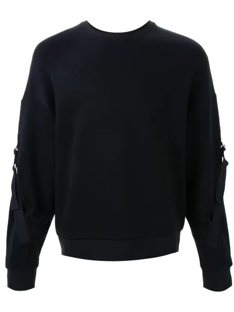 Wooyoungmi strap detail sweatshirt