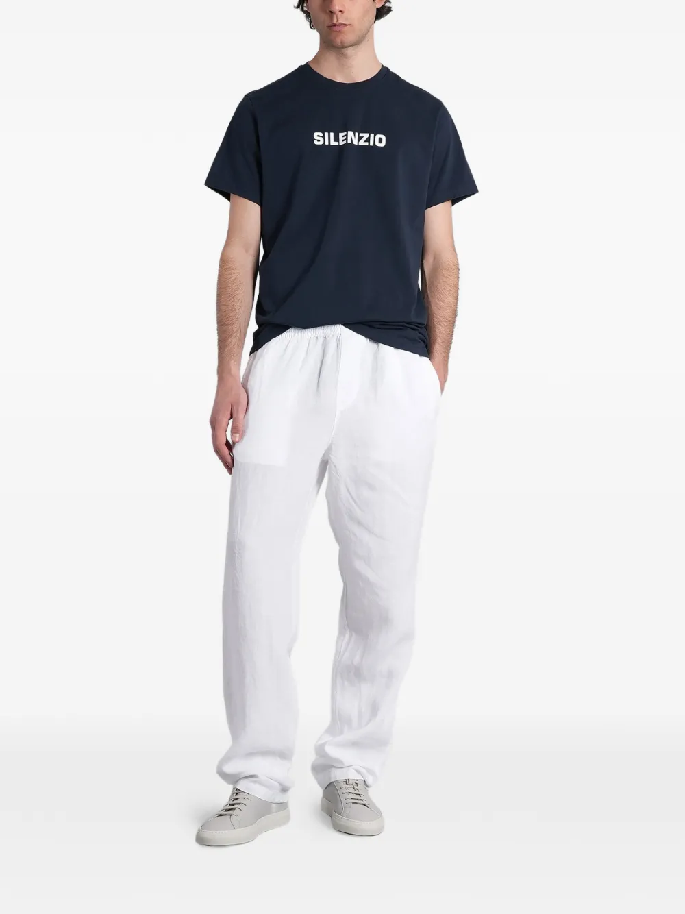  Aspesi T Shirt Mit Rundhalsausschnitt   Blau 