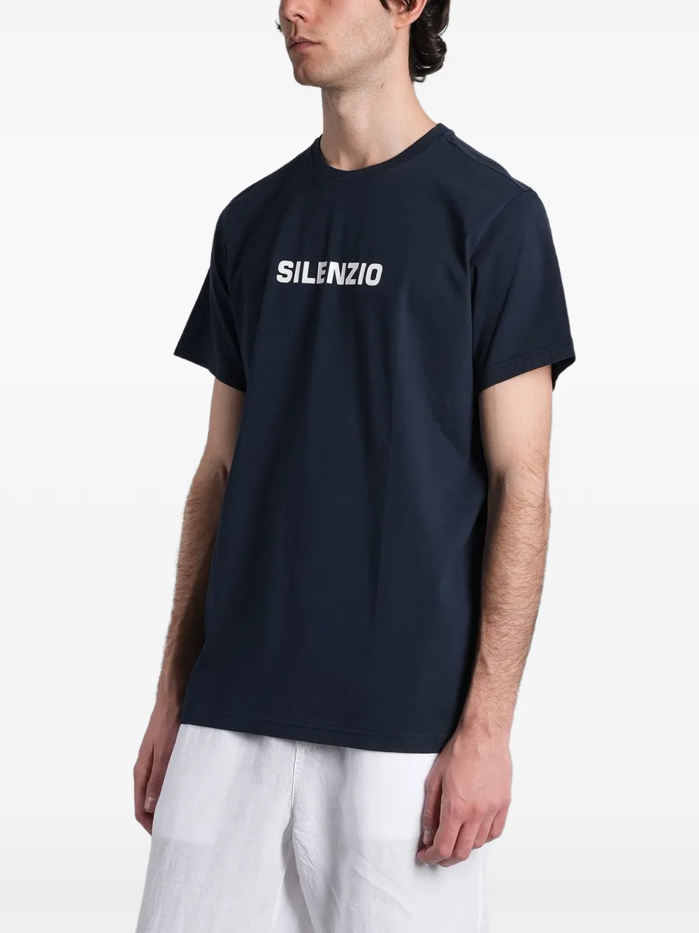  Aspesi T Shirt Mit Rundhalsausschnitt   Blau 