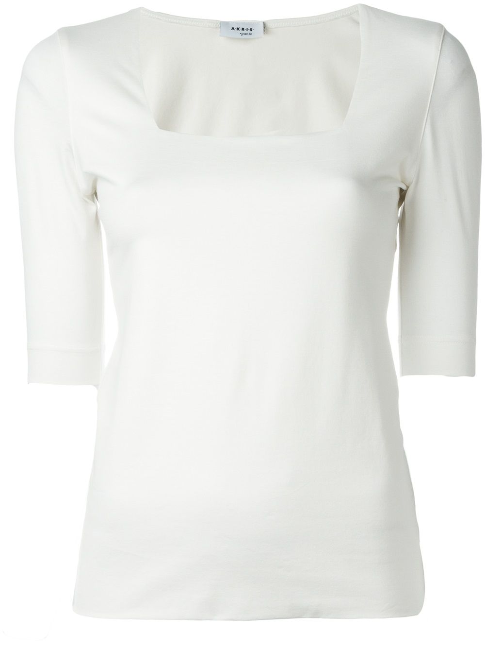 square neck top