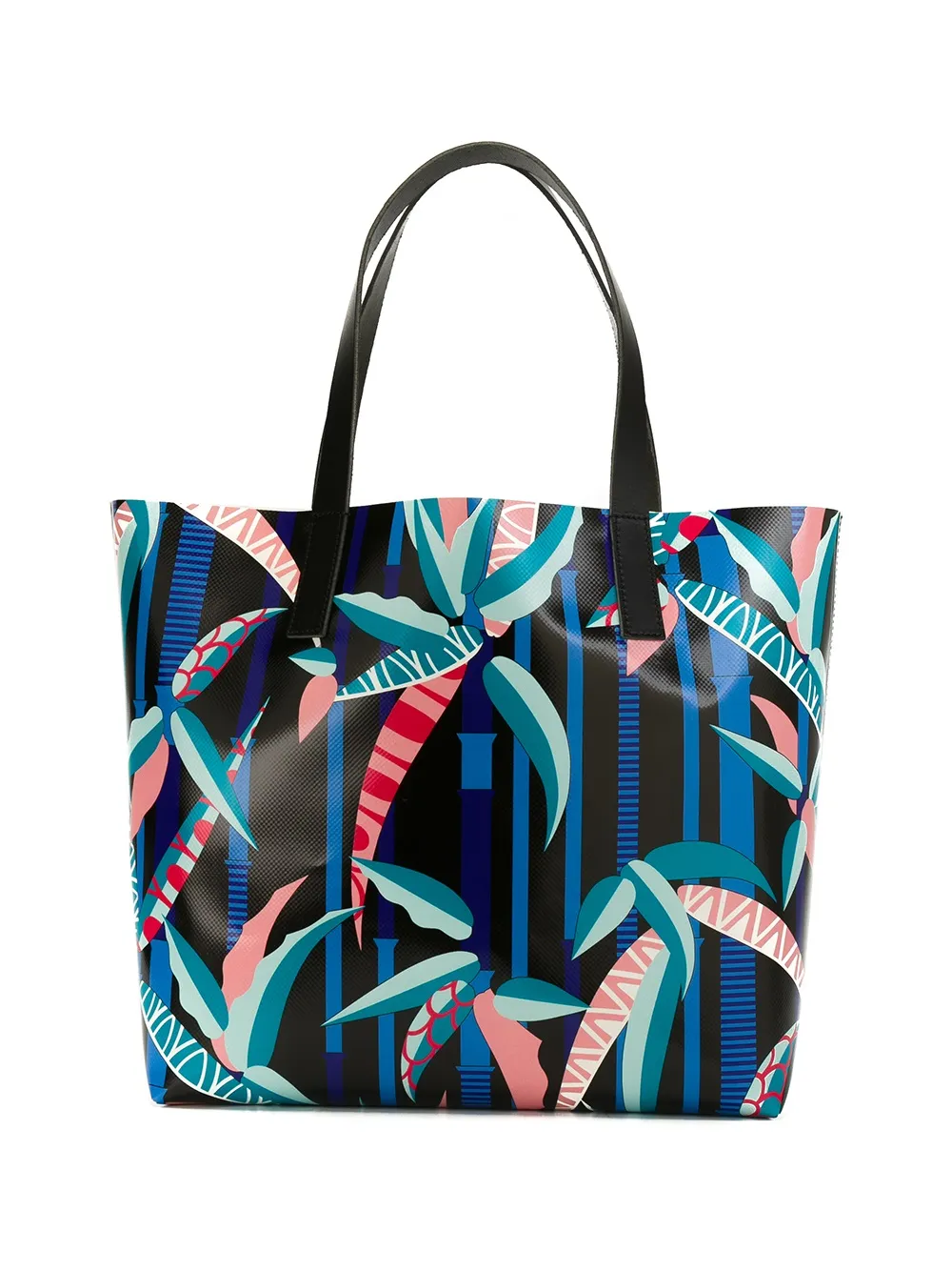 MSGM graphic print tote Zwart